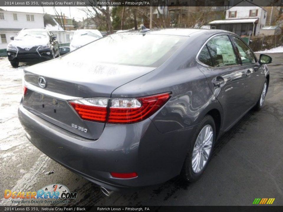 2014 Lexus ES 350 Nebula Gray Pearl / Black Photo #4