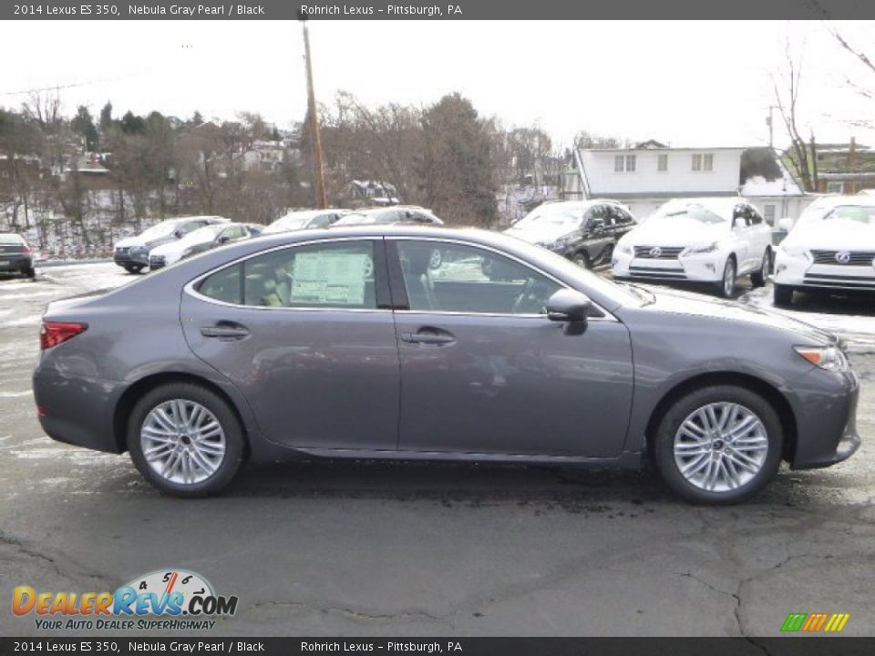 2014 Lexus ES 350 Nebula Gray Pearl / Black Photo #5
