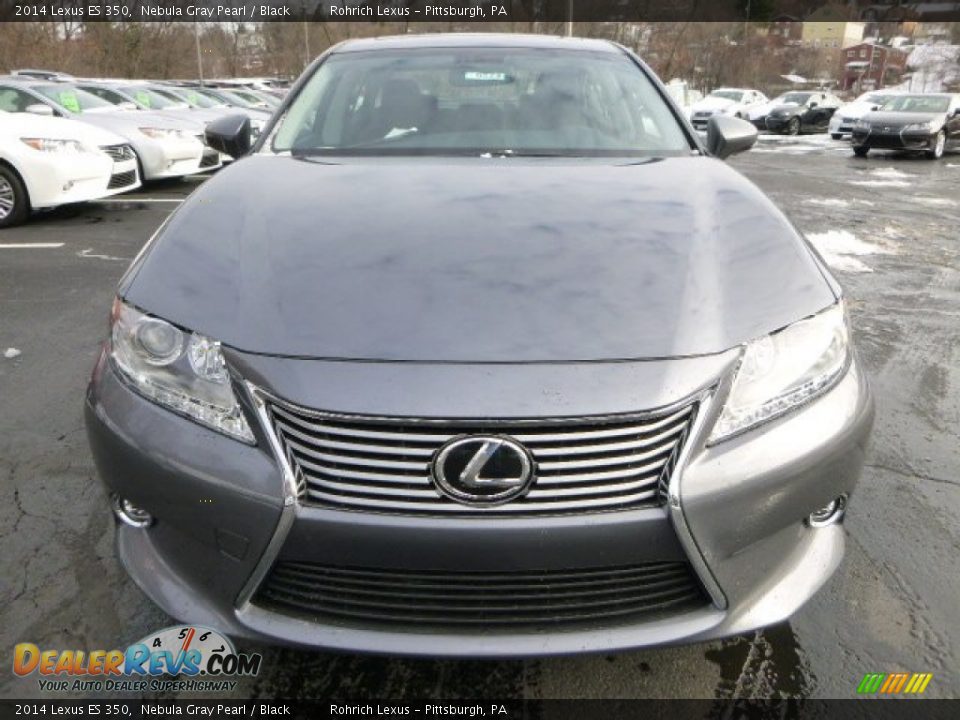 2014 Lexus ES 350 Nebula Gray Pearl / Black Photo #7
