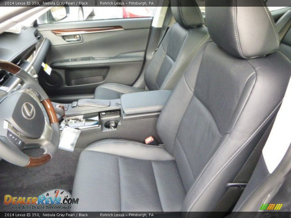 2014 Lexus ES 350 Nebula Gray Pearl / Black Photo #10