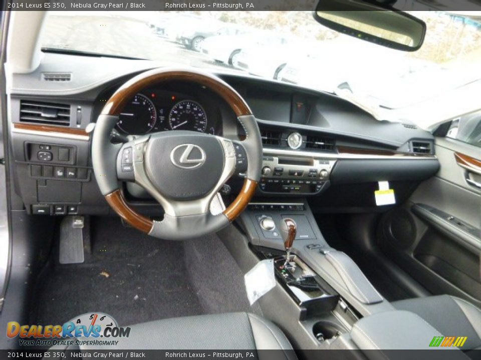 2014 Lexus ES 350 Nebula Gray Pearl / Black Photo #12