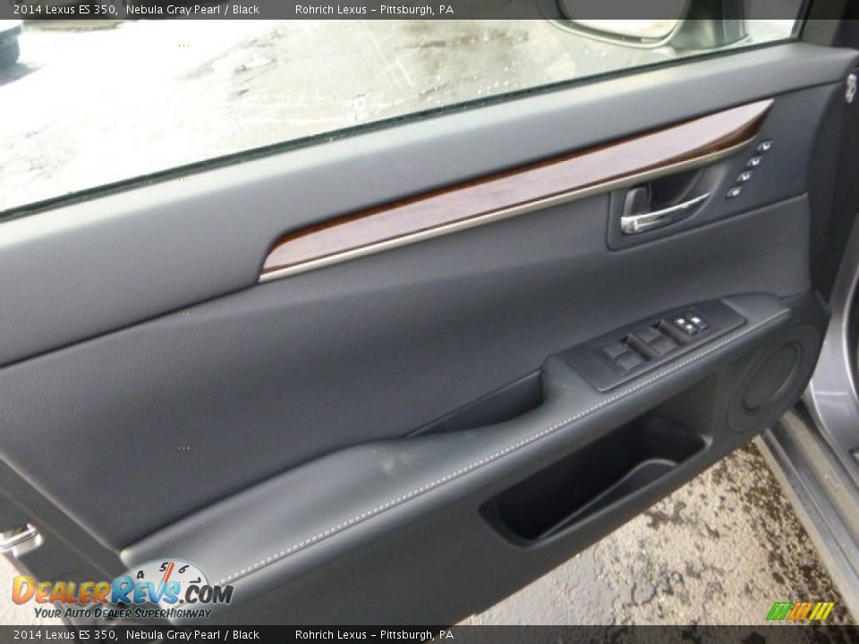 2014 Lexus ES 350 Nebula Gray Pearl / Black Photo #13