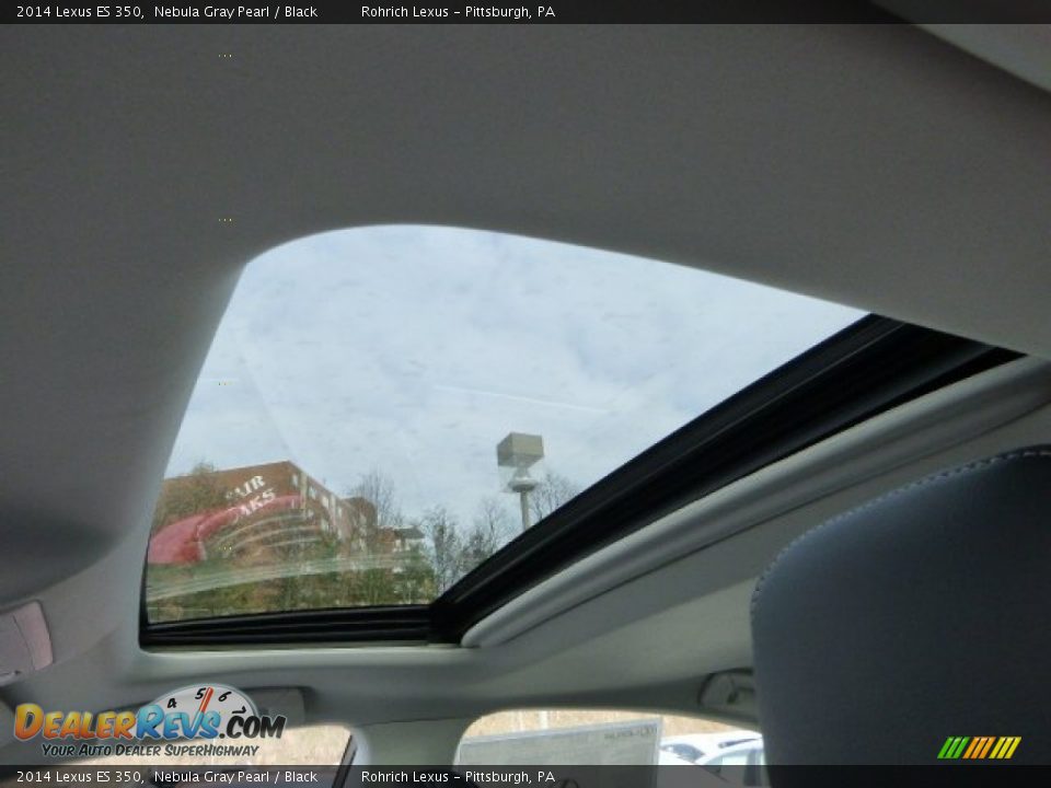 2014 Lexus ES 350 Nebula Gray Pearl / Black Photo #14