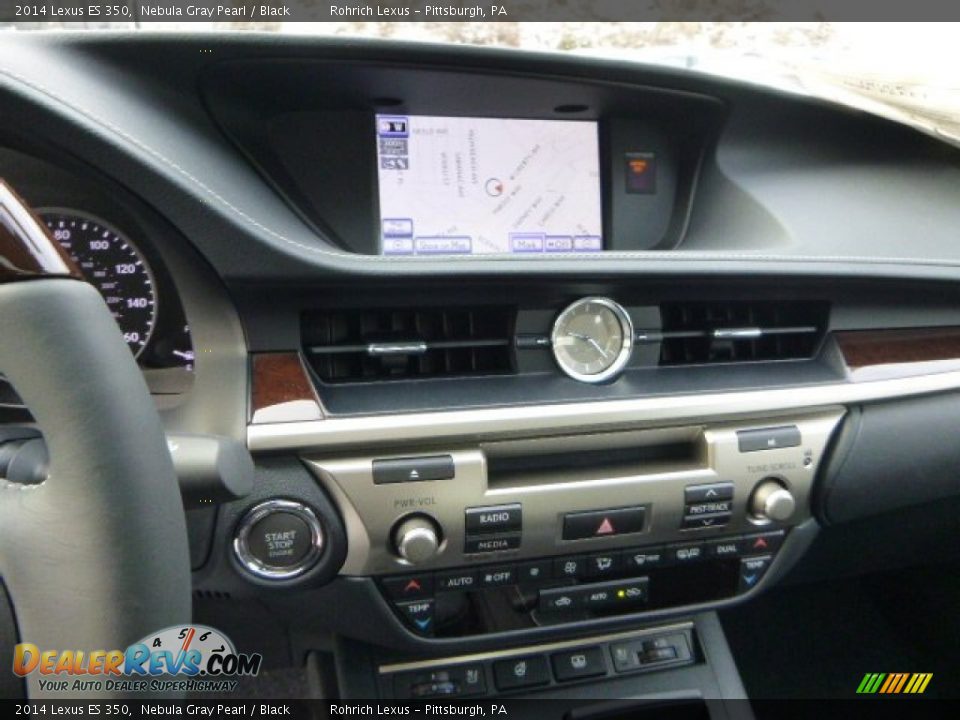 2014 Lexus ES 350 Nebula Gray Pearl / Black Photo #17