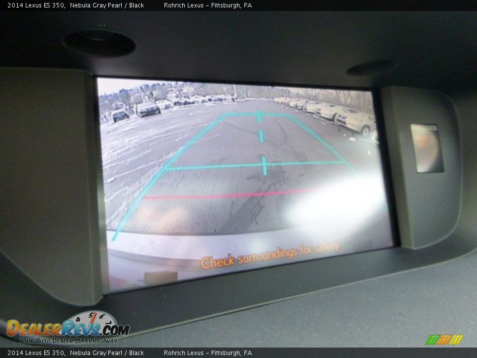 2014 Lexus ES 350 Nebula Gray Pearl / Black Photo #19