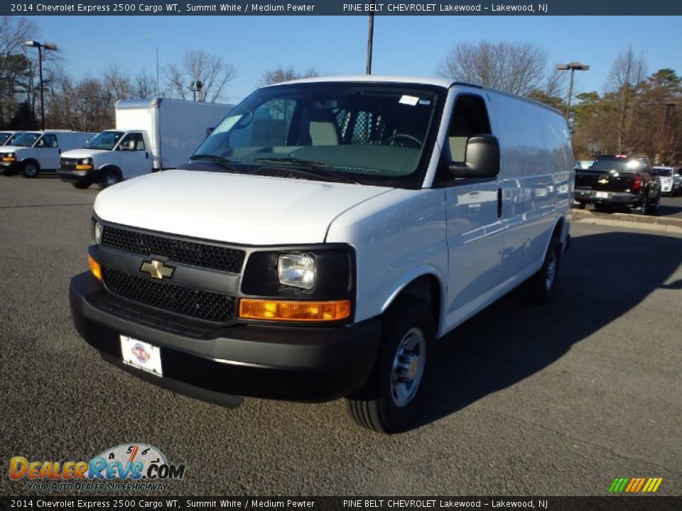 2014 Chevrolet Express 2500 Cargo WT Summit White / Medium Pewter Photo #1