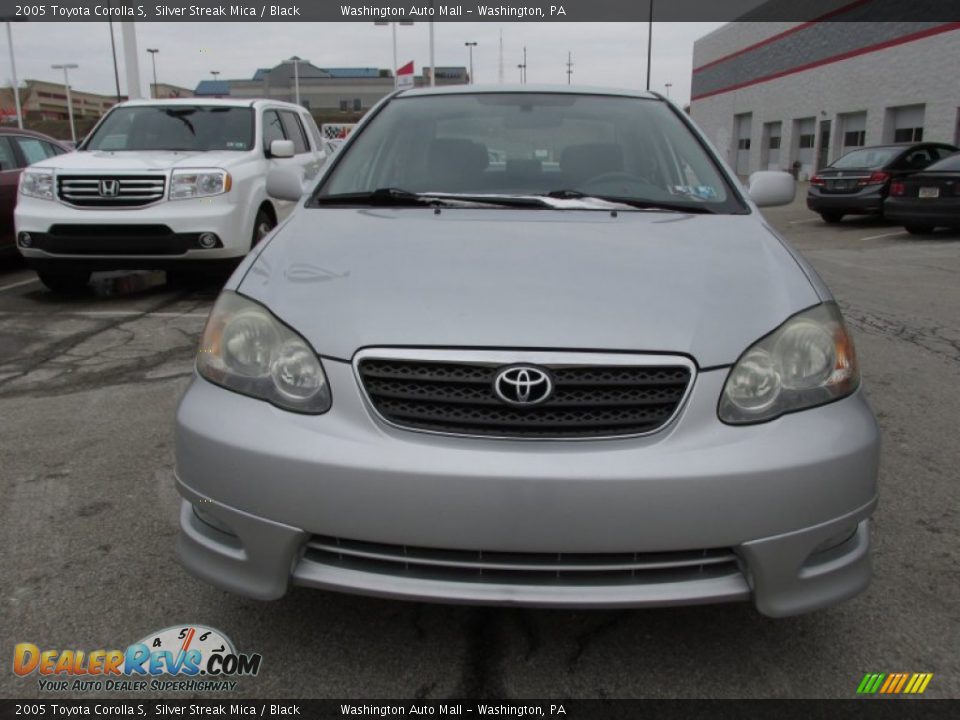 2005 Toyota Corolla S Silver Streak Mica / Black Photo #4