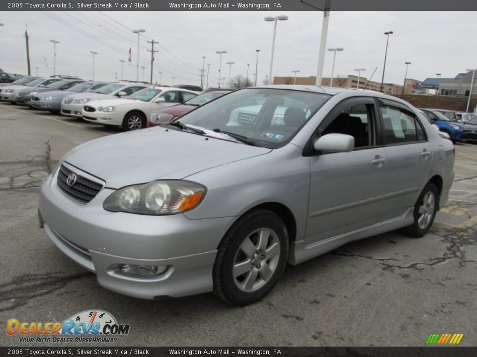 2005 Toyota Corolla S Silver Streak Mica / Black Photo #5
