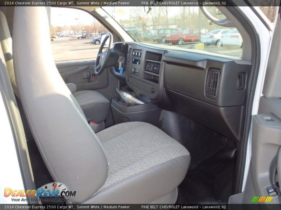 2014 Chevrolet Express 2500 Cargo WT Summit White / Medium Pewter Photo #9