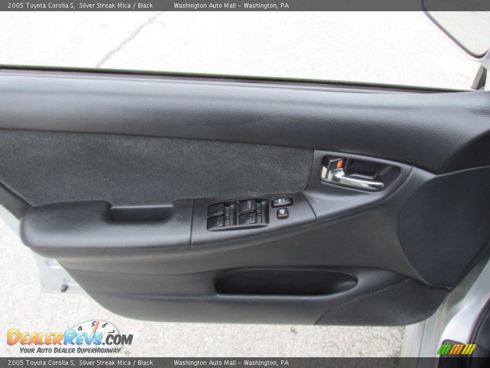 2005 Toyota Corolla S Silver Streak Mica / Black Photo #12