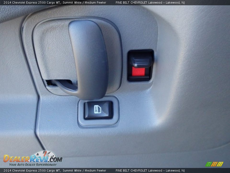 2014 Chevrolet Express 2500 Cargo WT Summit White / Medium Pewter Photo #12