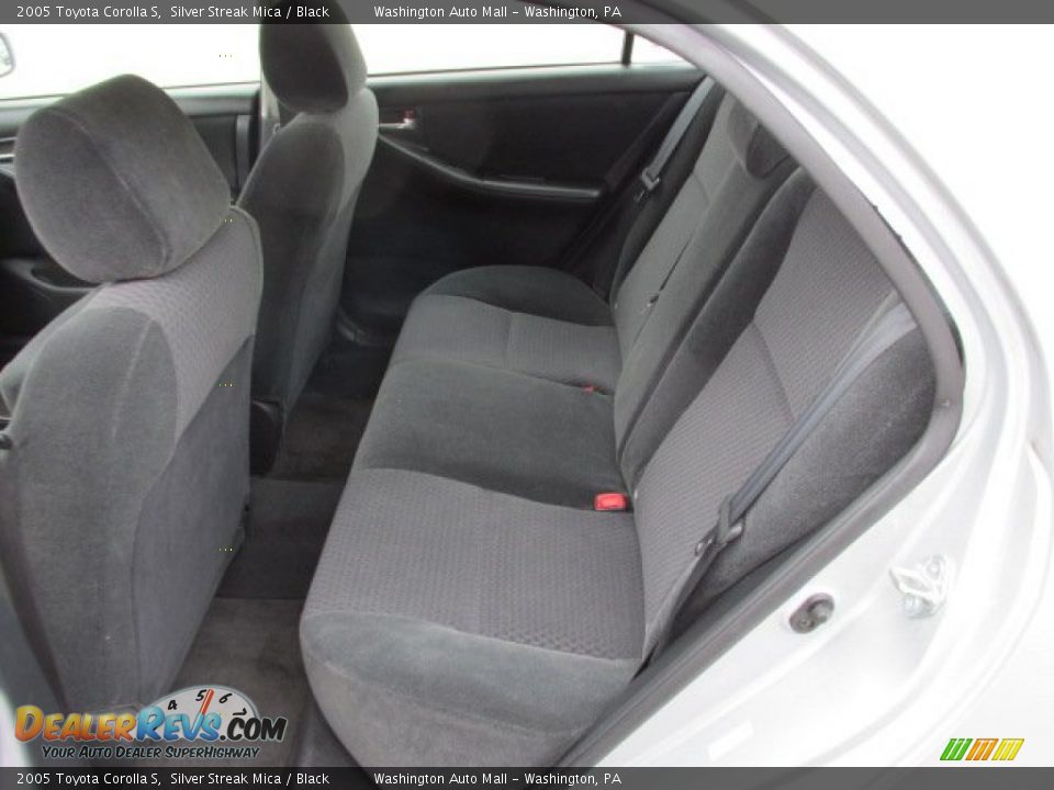2005 Toyota Corolla S Silver Streak Mica / Black Photo #14