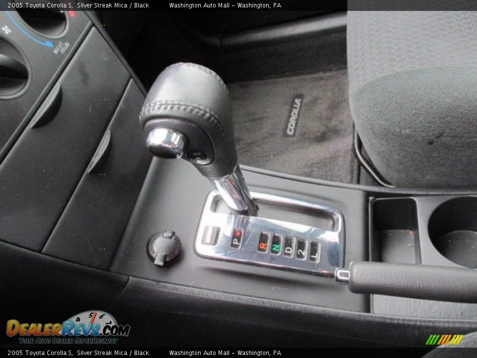2005 Toyota Corolla S Silver Streak Mica / Black Photo #15