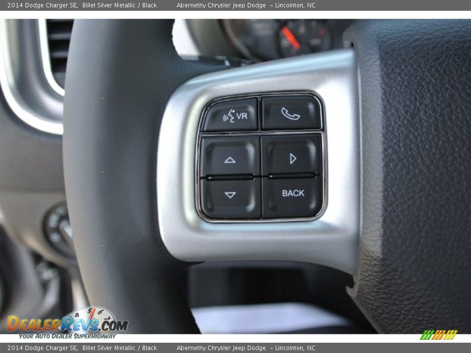 2014 Dodge Charger SE Billet Silver Metallic / Black Photo #13