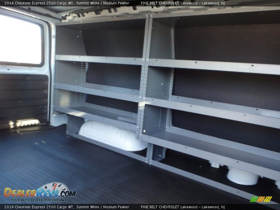 2014 Chevrolet Express 2500 Cargo WT Summit White / Medium Pewter Photo #16