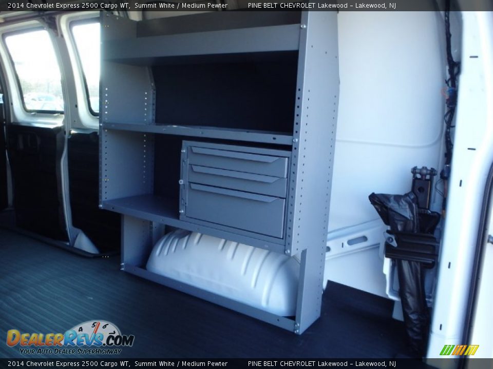 2014 Chevrolet Express 2500 Cargo WT Summit White / Medium Pewter Photo #18
