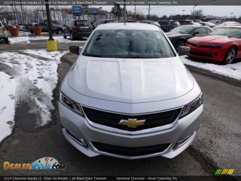 2014 Chevrolet Impala LS Silver Ice Metallic / Jet Black/Dark Titanium Photo #2