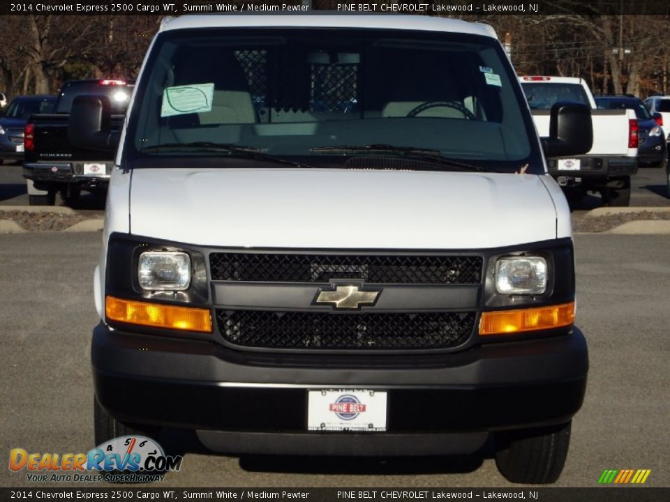 2014 Chevrolet Express 2500 Cargo WT Summit White / Medium Pewter Photo #2