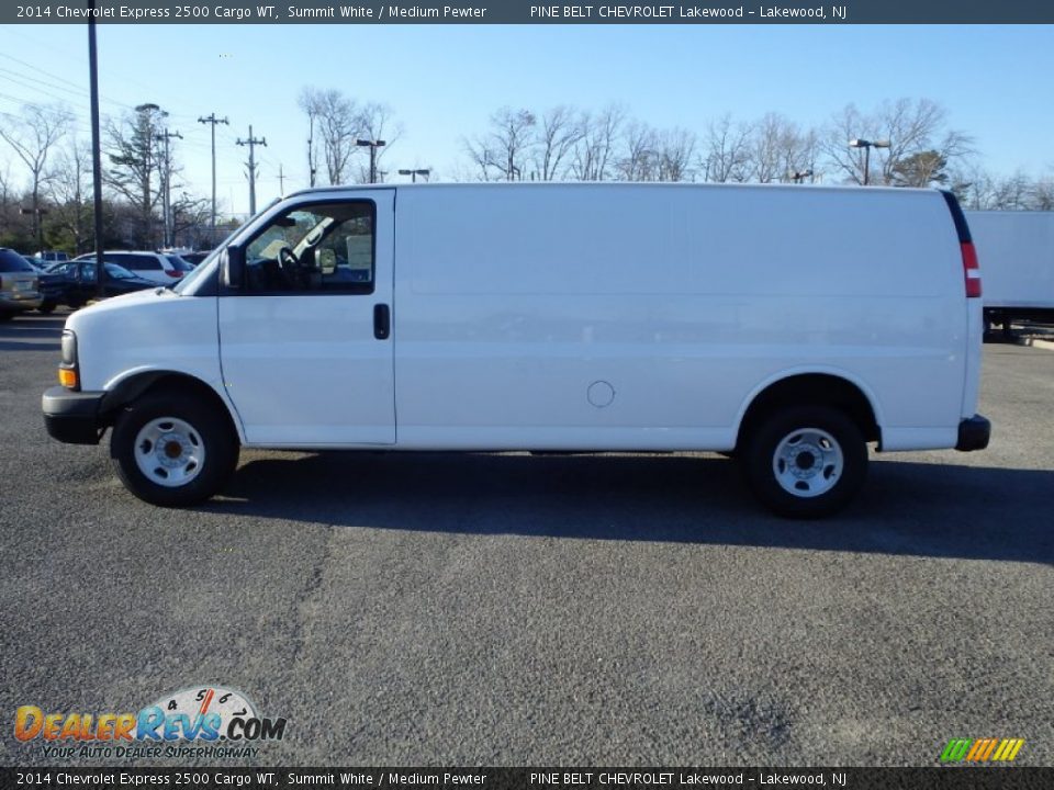 2014 Chevrolet Express 2500 Cargo WT Summit White / Medium Pewter Photo #5