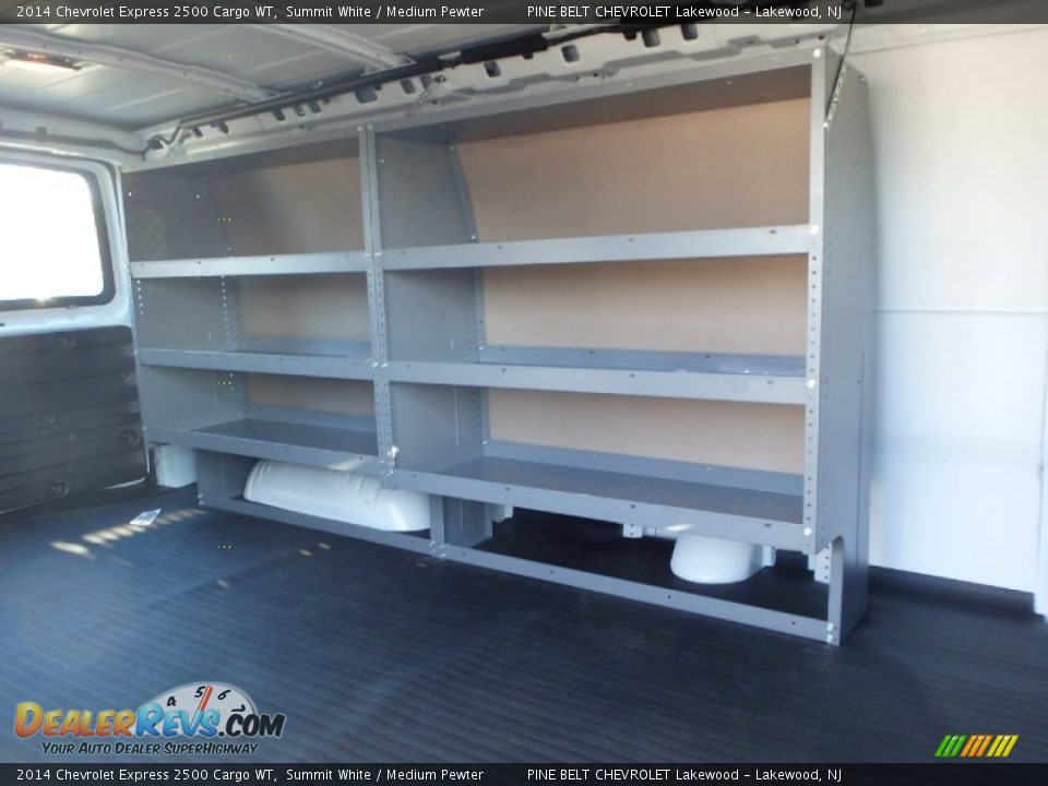 2014 Chevrolet Express 2500 Cargo WT Summit White / Medium Pewter Photo #12