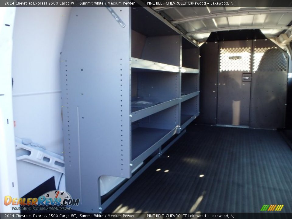 2014 Chevrolet Express 2500 Cargo WT Summit White / Medium Pewter Photo #13