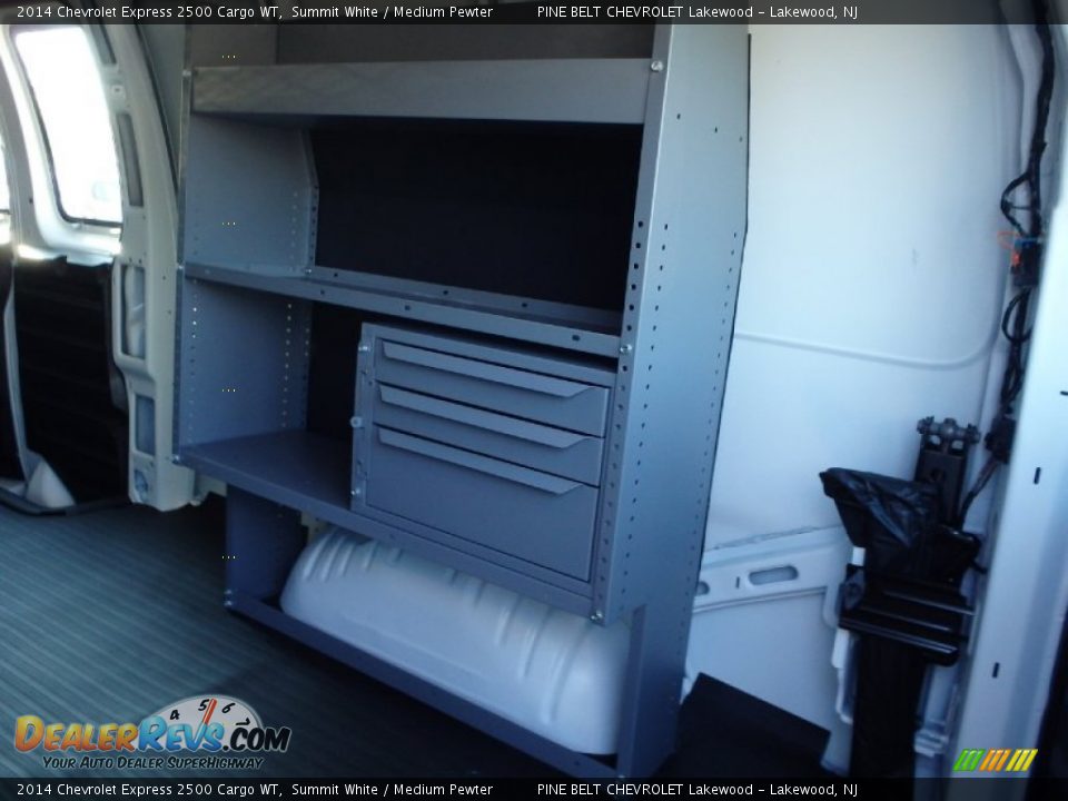 2014 Chevrolet Express 2500 Cargo WT Summit White / Medium Pewter Photo #14
