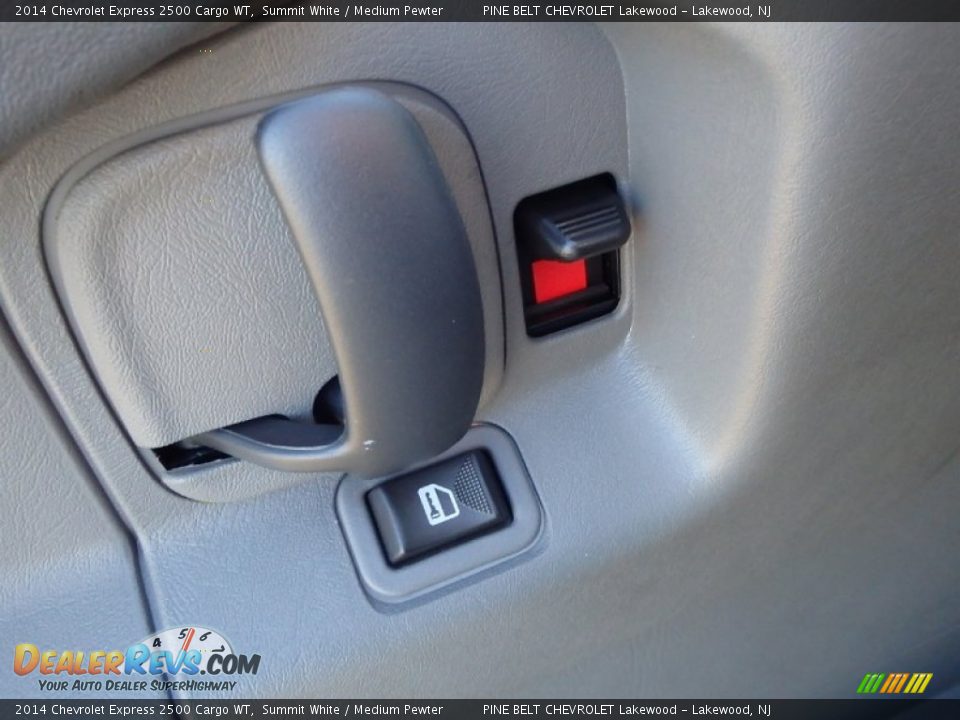 2014 Chevrolet Express 2500 Cargo WT Summit White / Medium Pewter Photo #16