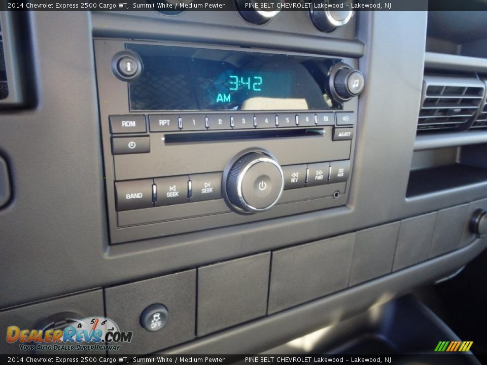 2014 Chevrolet Express 2500 Cargo WT Summit White / Medium Pewter Photo #18