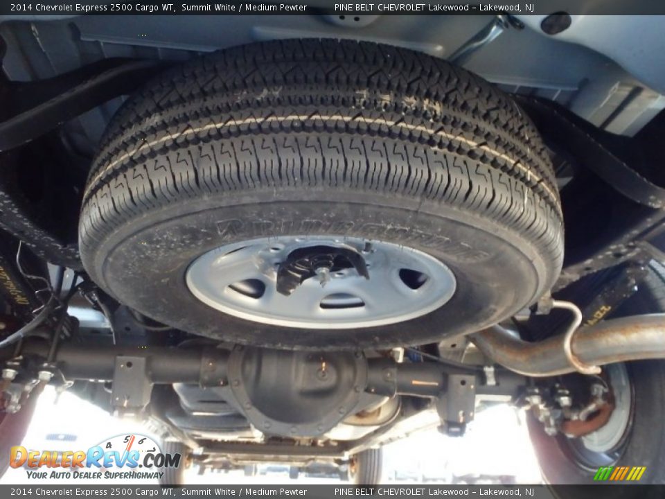 2014 Chevrolet Express 2500 Cargo WT Summit White / Medium Pewter Photo #20