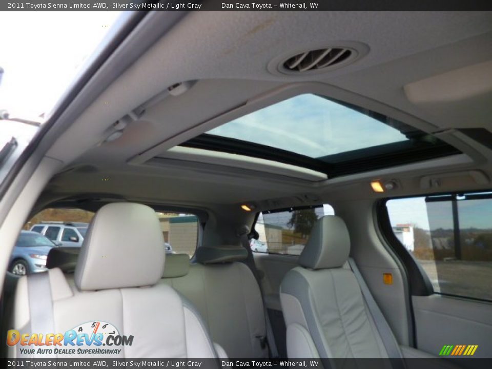 2011 Toyota Sienna Limited AWD Silver Sky Metallic / Light Gray Photo #9
