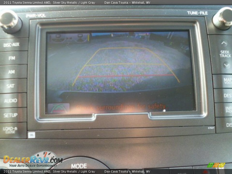 2011 Toyota Sienna Limited AWD Silver Sky Metallic / Light Gray Photo #12