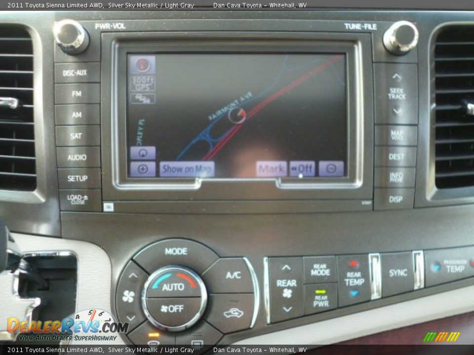 2011 Toyota Sienna Limited AWD Silver Sky Metallic / Light Gray Photo #13