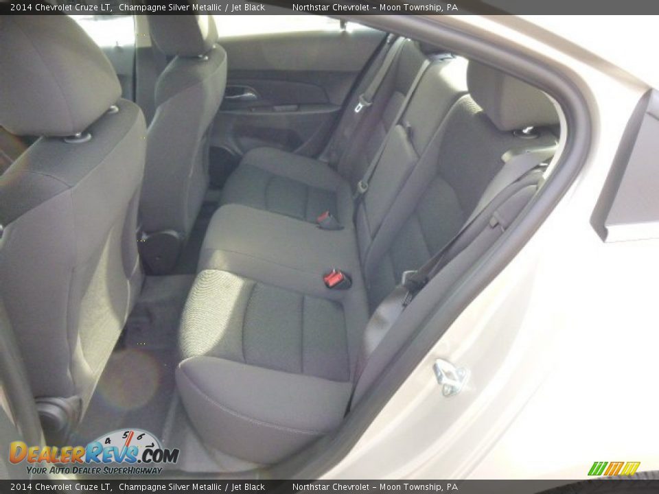 2014 Chevrolet Cruze LT Champagne Silver Metallic / Jet Black Photo #12
