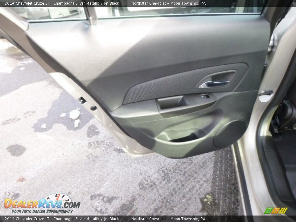 2014 Chevrolet Cruze LT Champagne Silver Metallic / Jet Black Photo #13