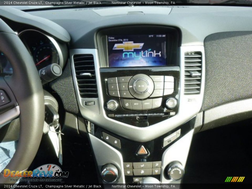 2014 Chevrolet Cruze LT Champagne Silver Metallic / Jet Black Photo #15