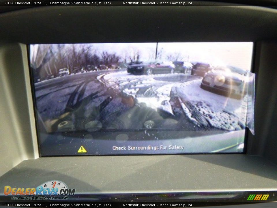 2014 Chevrolet Cruze LT Champagne Silver Metallic / Jet Black Photo #16