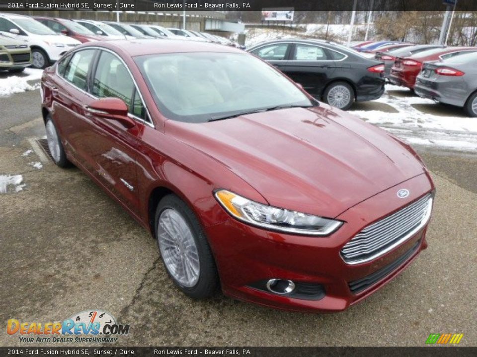 2014 Ford Fusion Hybrid SE Sunset / Dune Photo #2