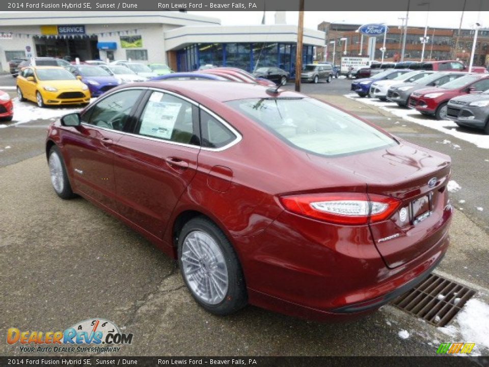 2014 Ford Fusion Hybrid SE Sunset / Dune Photo #6