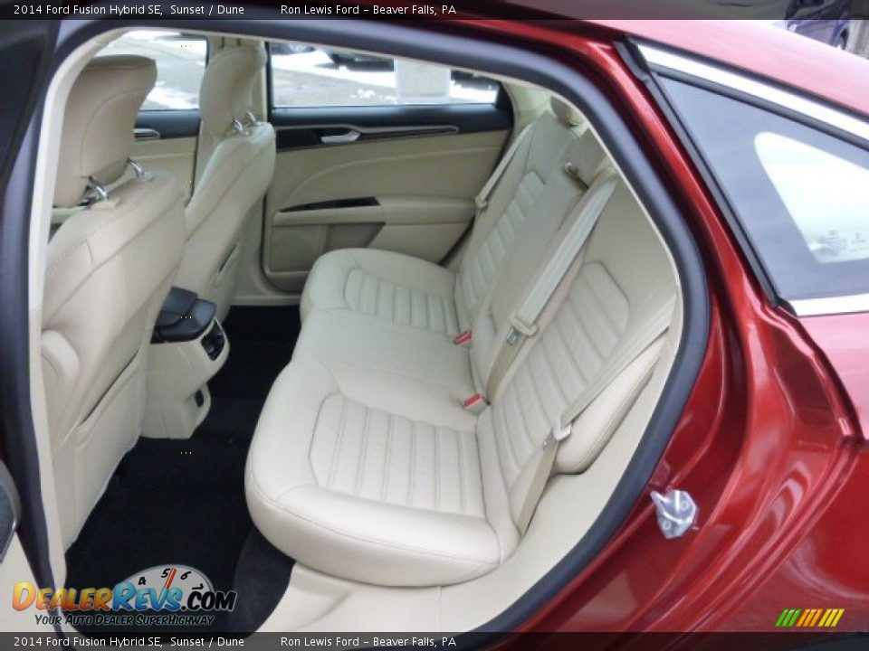 2014 Ford Fusion Hybrid SE Sunset / Dune Photo #11