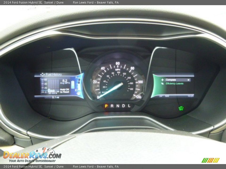 2014 Ford Fusion Hybrid SE Sunset / Dune Photo #19