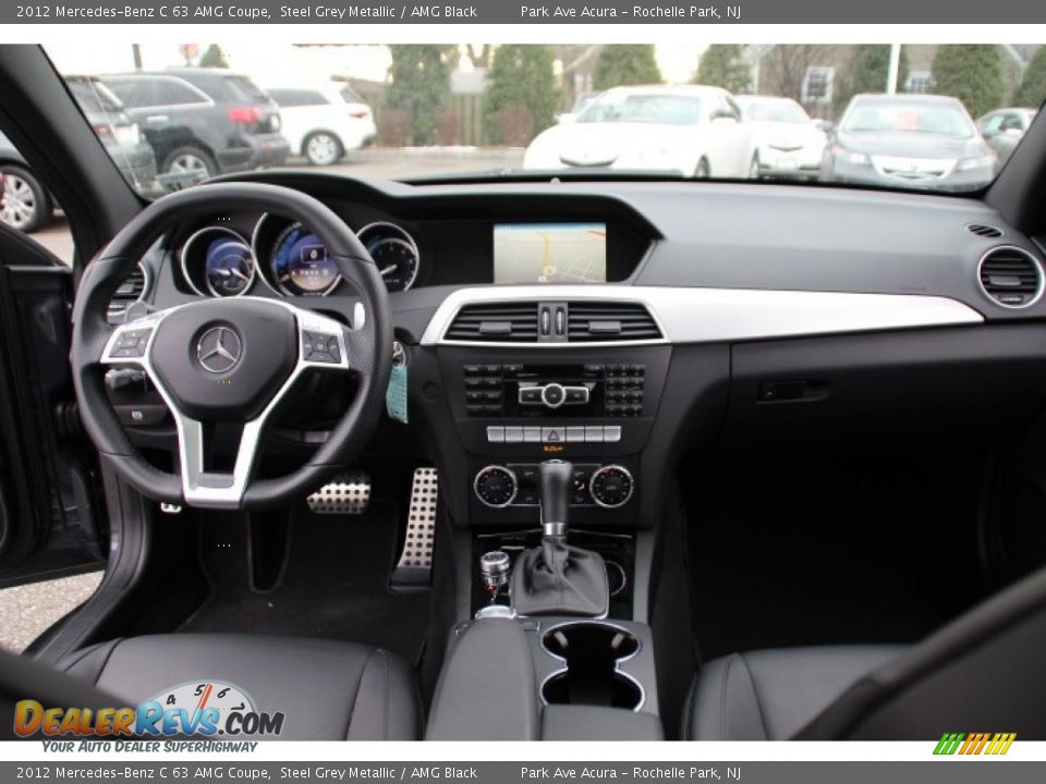 Dashboard of 2012 Mercedes-Benz C 63 AMG Coupe Photo #13