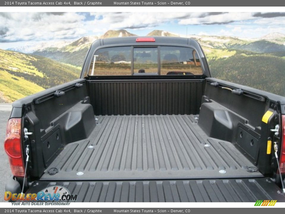 2014 Toyota Tacoma Access Cab 4x4 Black / Graphite Photo #9
