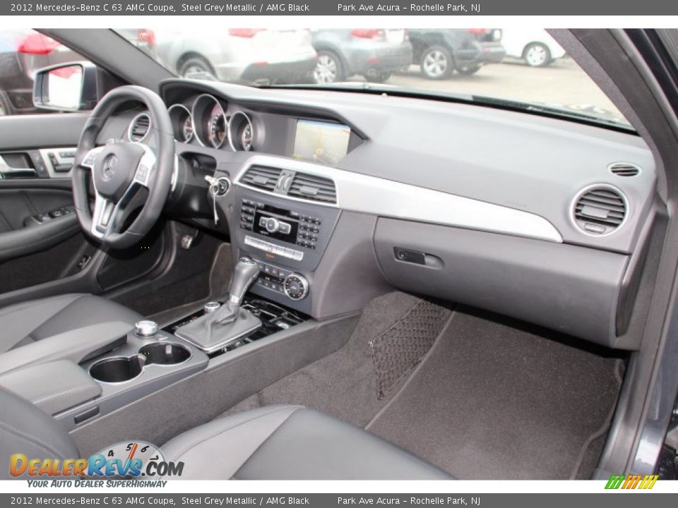 Dashboard of 2012 Mercedes-Benz C 63 AMG Coupe Photo #25