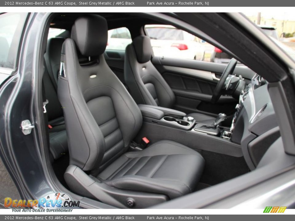 Front Seat of 2012 Mercedes-Benz C 63 AMG Coupe Photo #27