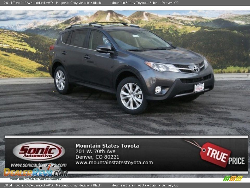 2014 Toyota RAV4 Limited AWD Magnetic Gray Metallic / Black Photo #1
