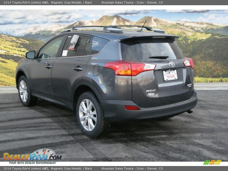 2014 Toyota RAV4 Limited AWD Magnetic Gray Metallic / Black Photo #3