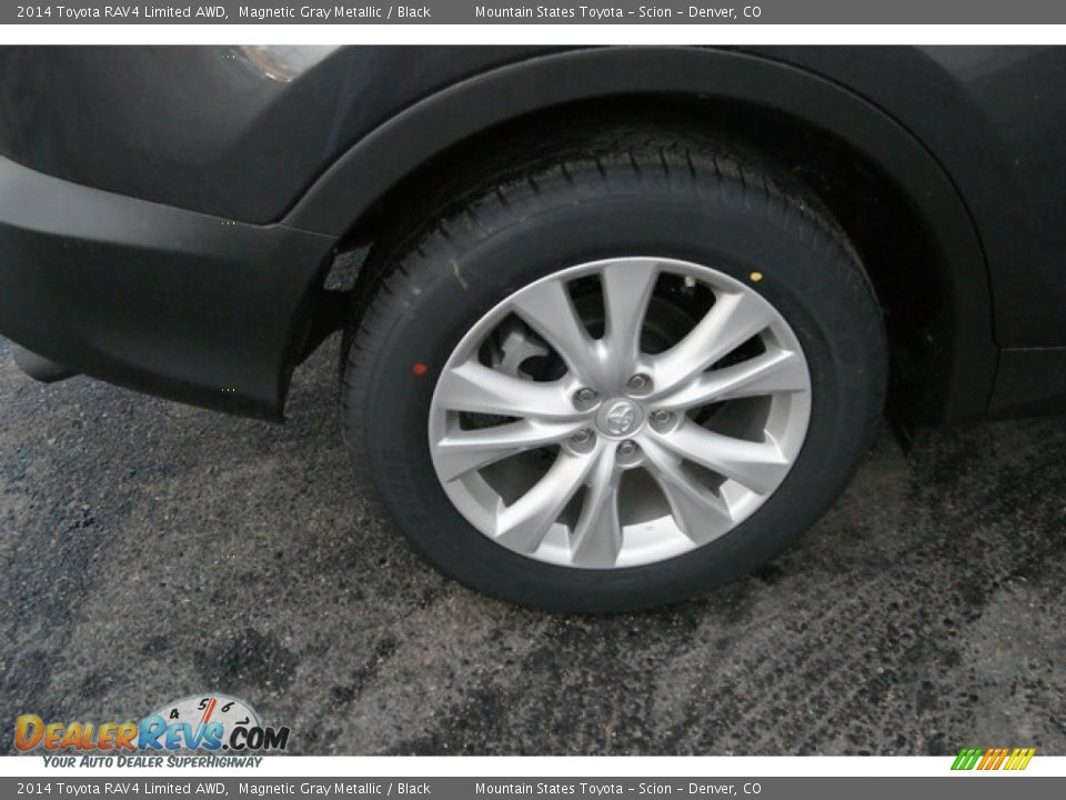 2014 Toyota RAV4 Limited AWD Magnetic Gray Metallic / Black Photo #9