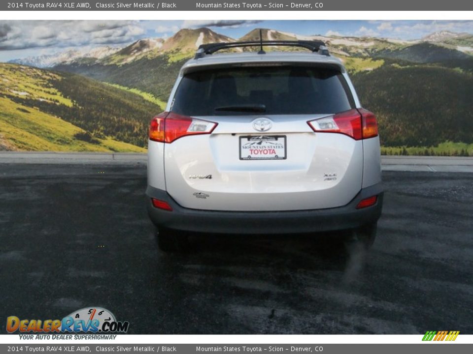 2014 Toyota RAV4 XLE AWD Classic Silver Metallic / Black Photo #4