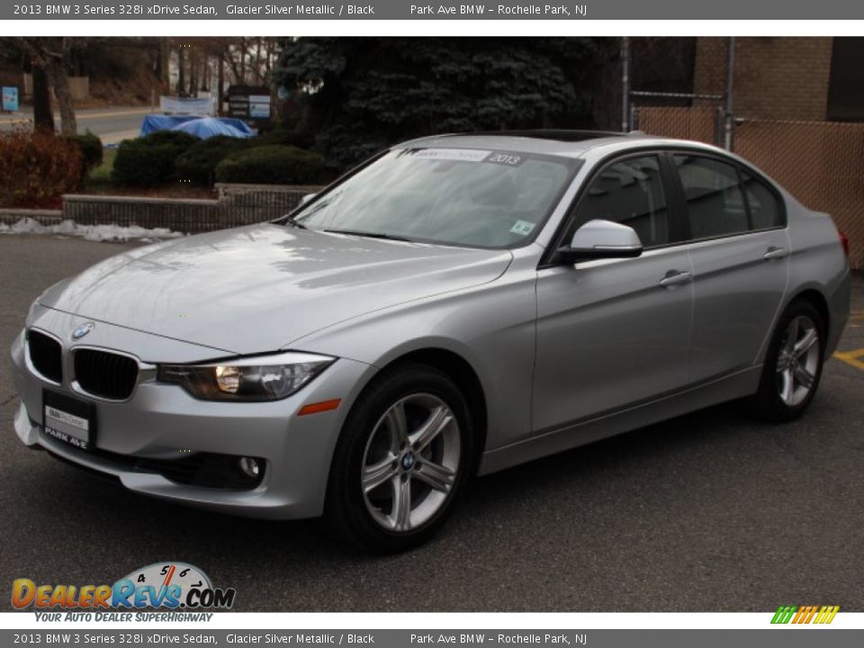 2013 BMW 3 Series 328i xDrive Sedan Glacier Silver Metallic / Black Photo #6