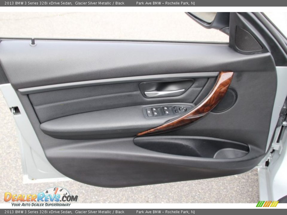 2013 BMW 3 Series 328i xDrive Sedan Glacier Silver Metallic / Black Photo #8
